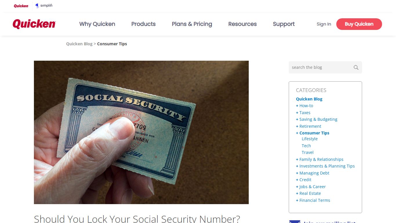 Should You Lock Your Social Security Number? - Quicken